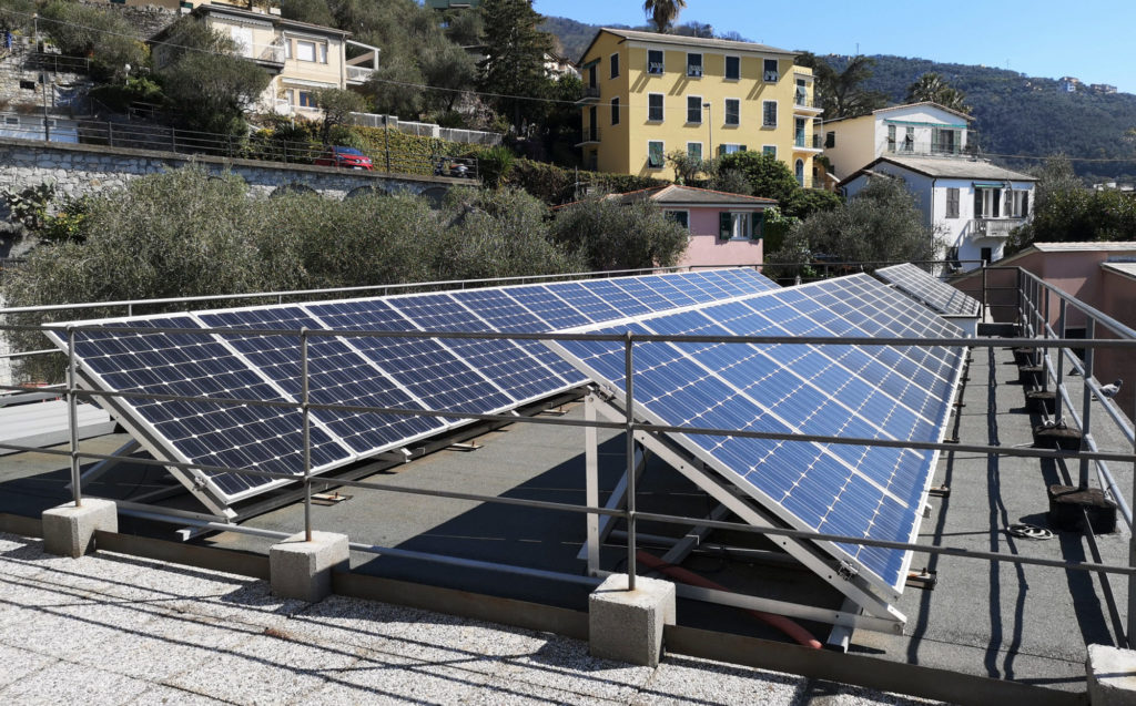 Residenza Canevaro pannello fotovoltaico